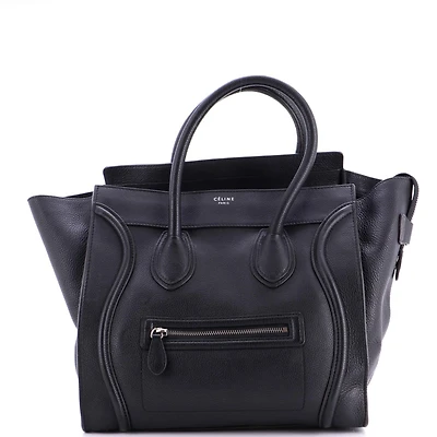 Pre-Owned Celine Mini Luggage Bag Grainy Leather