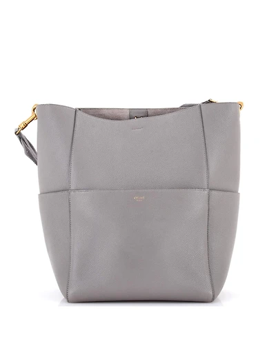 Pre-Owned Celine Large Sangle Seau Bag Calfskin