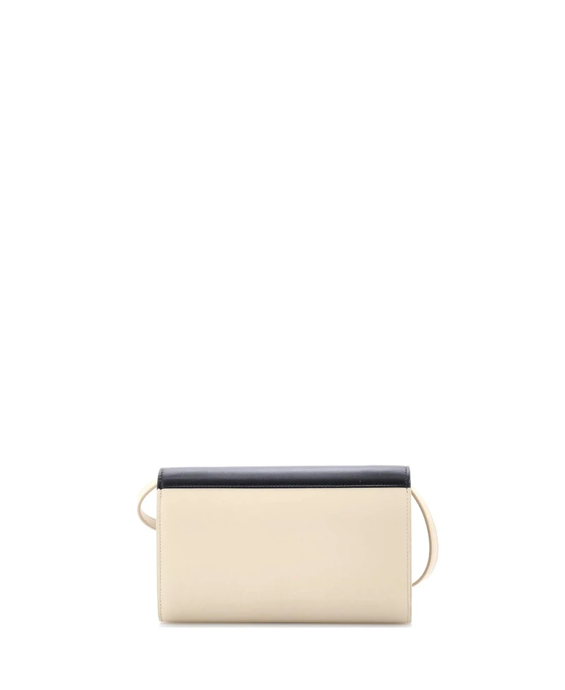 Pre-Owned Celine Tassels Wallet on Strap Leather