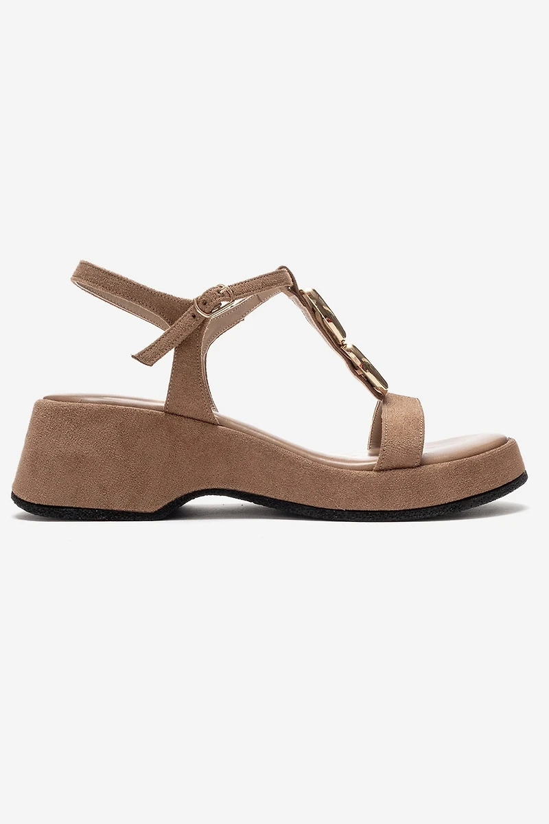 Prologue Shoes Matt Platform Sandal