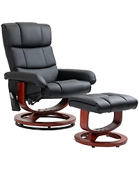Boyel Living Massage Recliner Chair with Ottoman and Remote Control
