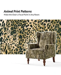 Hulala Home Jim Traditional Armchair with Thick Cushion