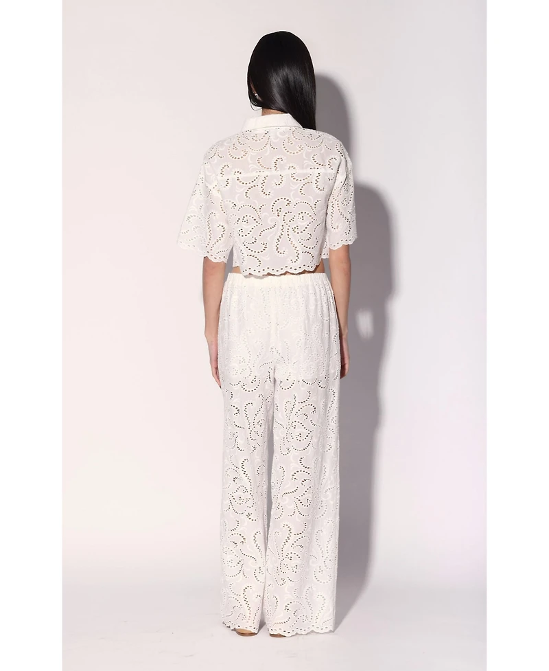 Walter Baker Women's Lysander Eyelet Pant