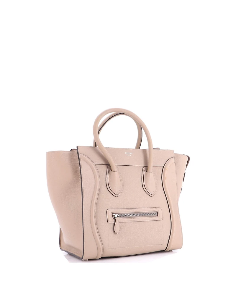 Pre-Owned Celine Mini Luggage Bag Grainy Leather