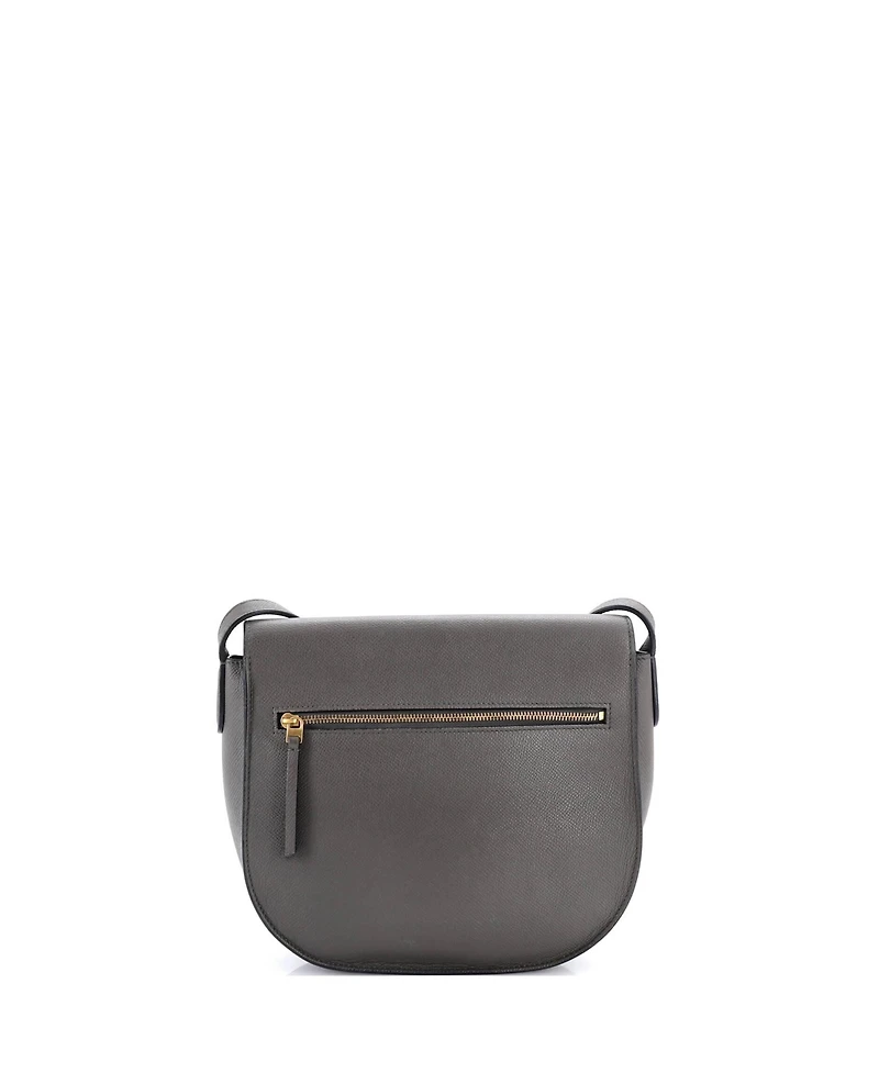 Pre-Owned Celine Medium Trotteur Crossbody Bag Grainy Leather