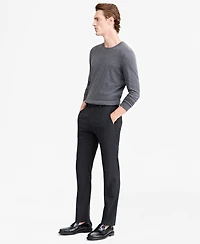 Calvin Klein Men's Slim-Fit Wool-Blend Pinstripe Suit Pant