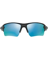 Oakley Polarized Xl Prizm Sunglasses, OO9188 Flak 2.0 Mirrored