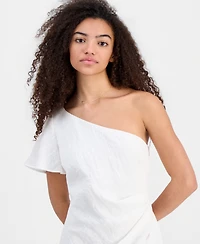 Sam Edelman Women's One-Shoulder Draped Dress
