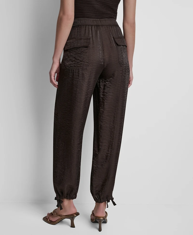 Dkny Women's Twinkle Tie-Leg Pants