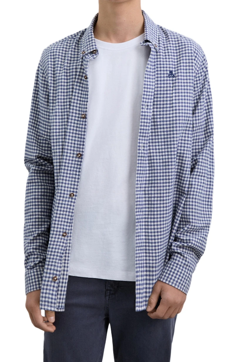 Scalpers Big Boys Checks Shirt