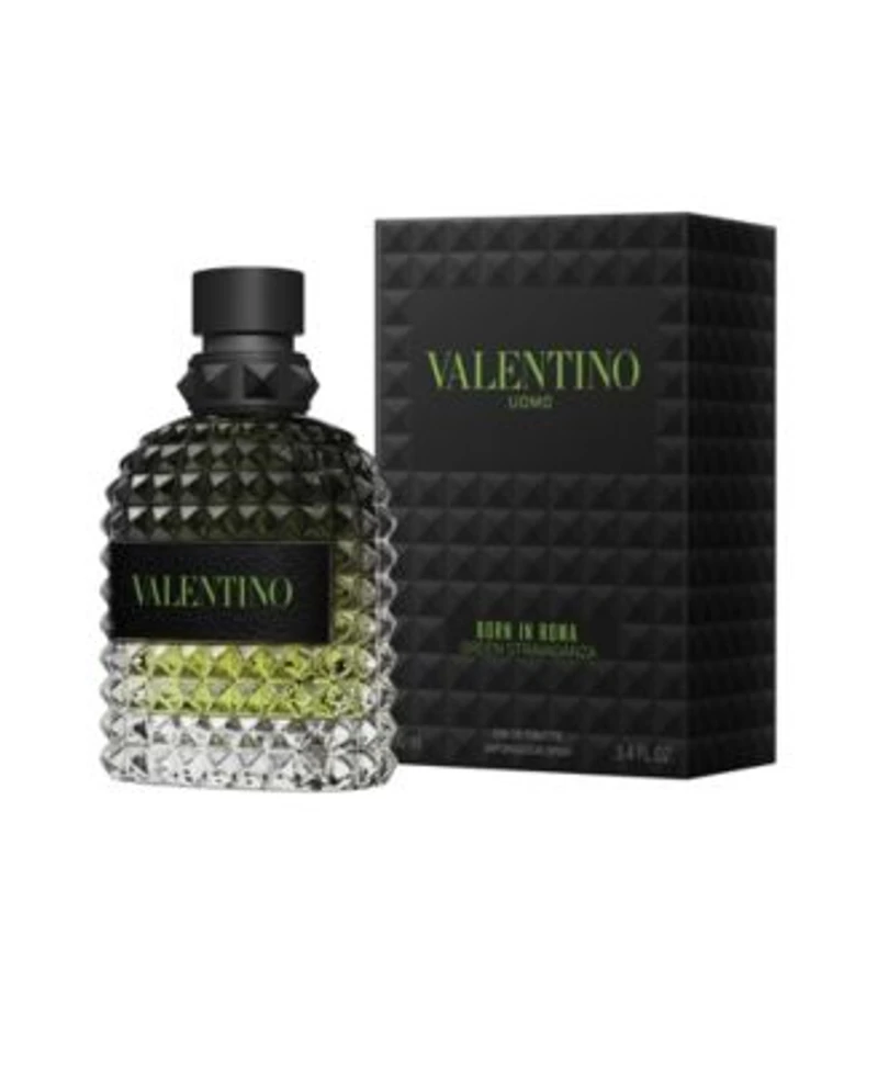 Valentino Mens Uomo Born In Roma Green Stravaganza Eau De Toilette Fragrance Collection