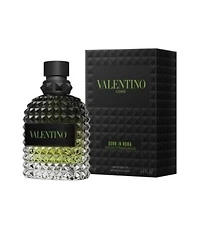 Valentino Mens Uomo Born In Roma Green Stravaganza Eau De Toilette Fragrance Collection
