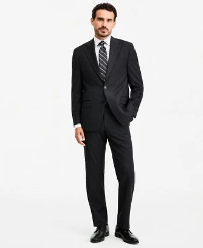 Michael Kors Mens Classic Fit Pinstripe Wool Blend Suit Separates