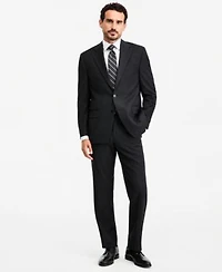 Michael Kors Mens Classic Fit Pinstripe Wool Blend Suit Separates