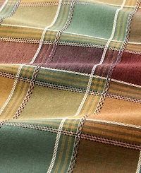 Elrene Autumn Acres Plaid Napkins, Set of 8