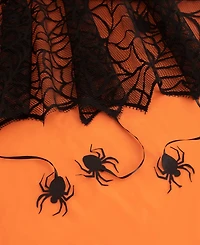 Elrene Crawling Web Lace Halloween Tablecloth, 52" x 52"