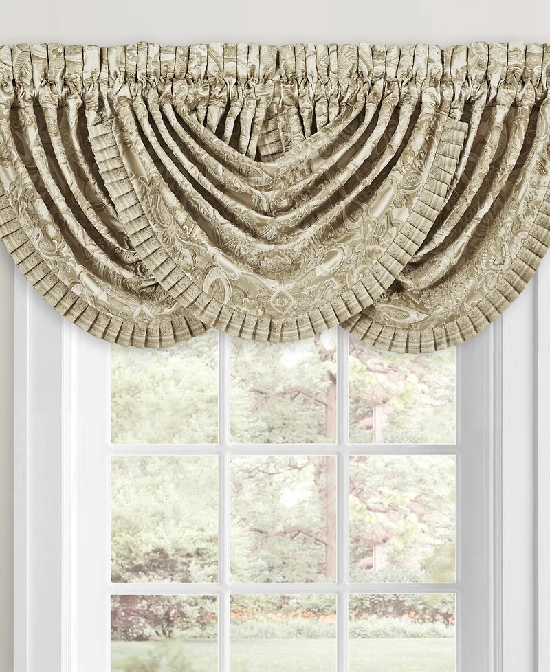 J Queen New York Sandstone Waterfall Window Valance