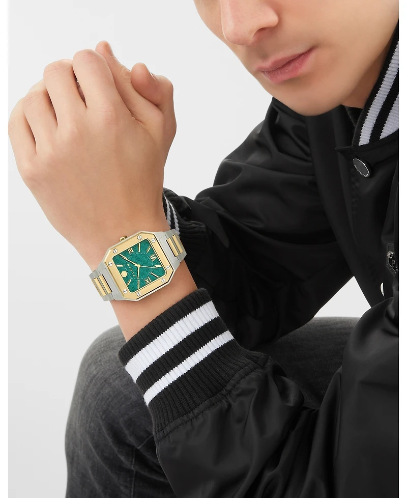 Philipp Plein Men's Plein Edge Two-Tone Stainless Steel Bracelet Watch, 42mm