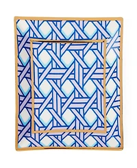 Jonathan Adler Basketweave Pattern 4.5" Square Tray