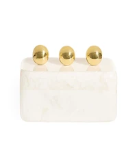 Jonathan Adler Marbleized Finish 53 oz. Fontana Box