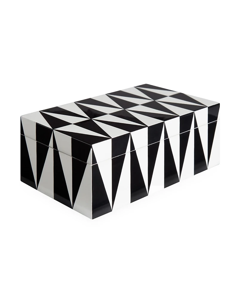 Jonathan Adler Op Art 64 oz. Medium Lacquer Box