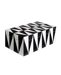 Jonathan Adler Op Art 64 oz. Medium Lacquer Box