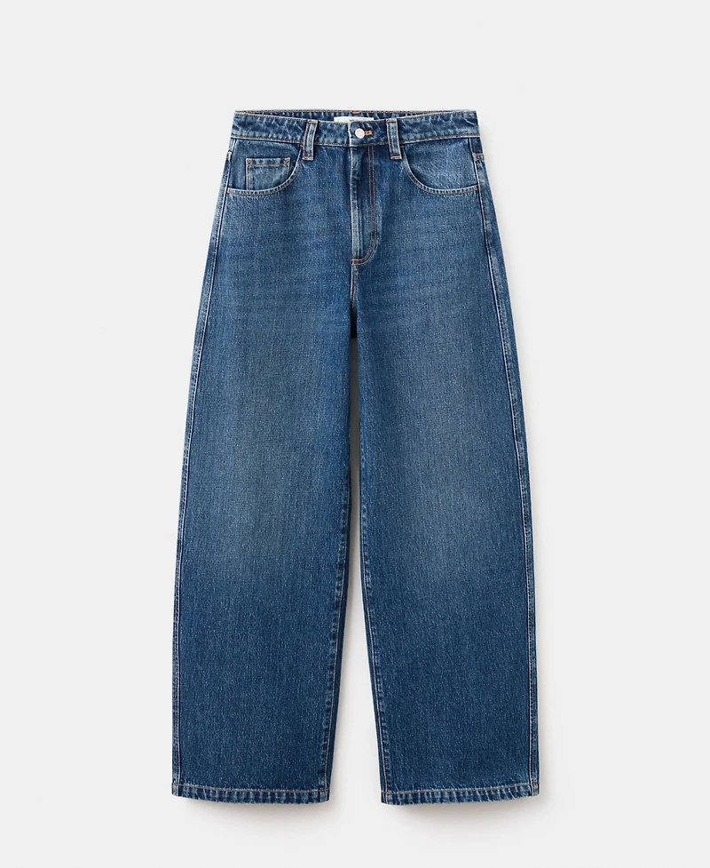 Mango Women's Mid-Rise Balloon Jeans