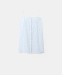 Mango Women's Cotton Spaghetti-Strap Nightgown