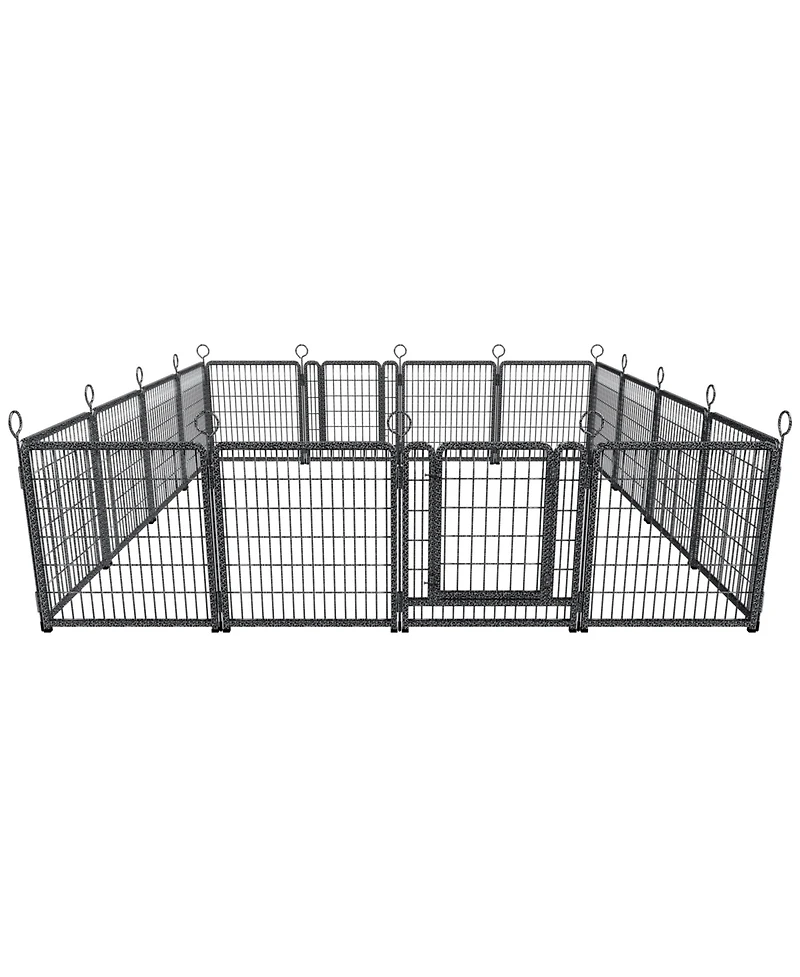 Aostirmotor Portable Outdoor Dog Playpen for Rv, Camping & Yard – 16 Extra-Wide Panels