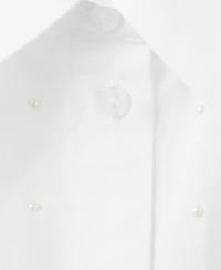 Mango Women's Pocket Cultivated Pearl Shirt