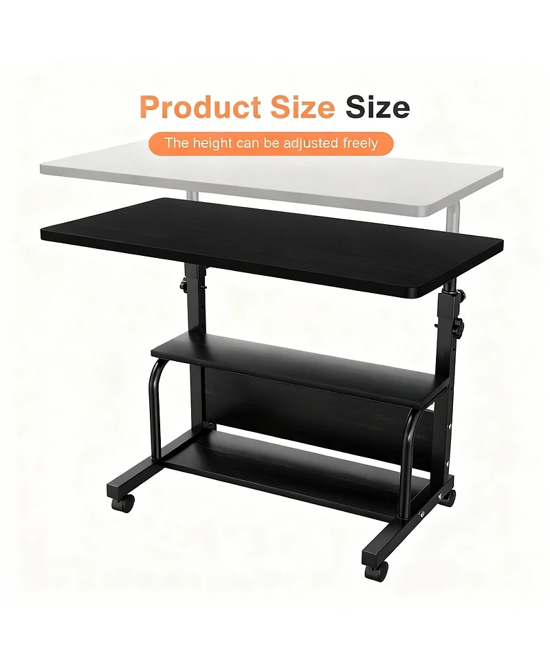 Yigii Category Adjustable Laptop Desk for Home Office, Bedroom, or Small Spaces