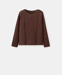 Mango Women's Long-Sleeve Knitted Sweater