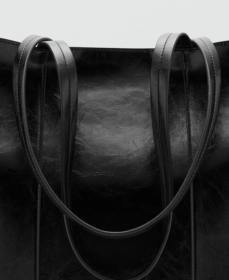 Mango Women's Large Shopper Bag