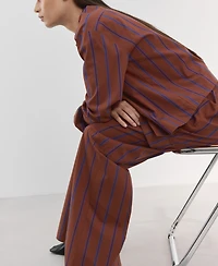 Mango Women's Side Pockets Cargo Pants