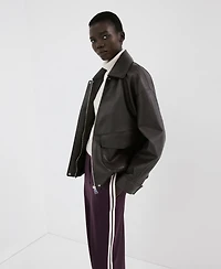 Mango Women's Combined Striped Pants
