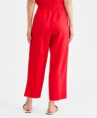 Jones New York Women's Mid Rise Pull-On Cropped Pants