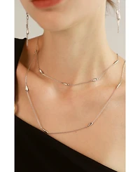 Retro Chic Teardrops Necklace