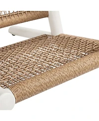 Mondawe Outdoor Aluminum Chaise Lounge Chair with Cushions