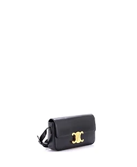 Pre-Owned Celine Triomphe East-West Shoulder Bag Smooth Calfskin