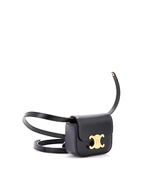 Pre-Owned Celine Mini Claude Shoulder Bag Triomphe Coated Canvas