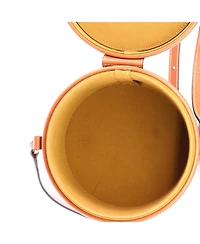 Pre-Owned Celine Medium Tambour Bag Triomphe Coated Canvas