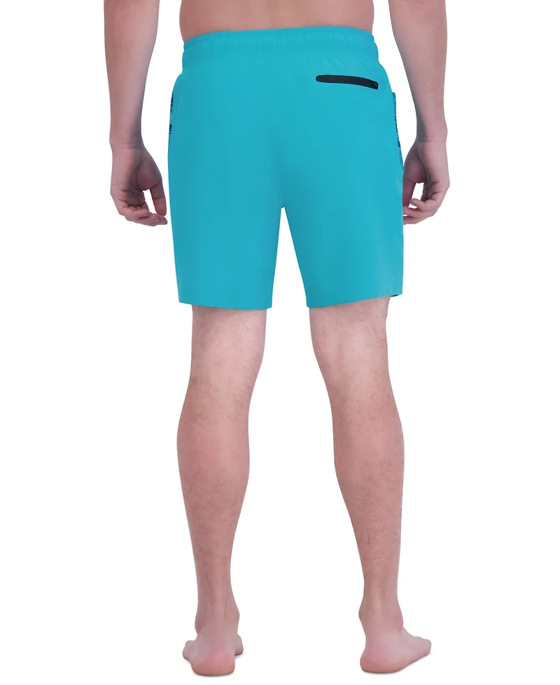 Spyder Men's Brush Printed Pull-On Volley Shorts