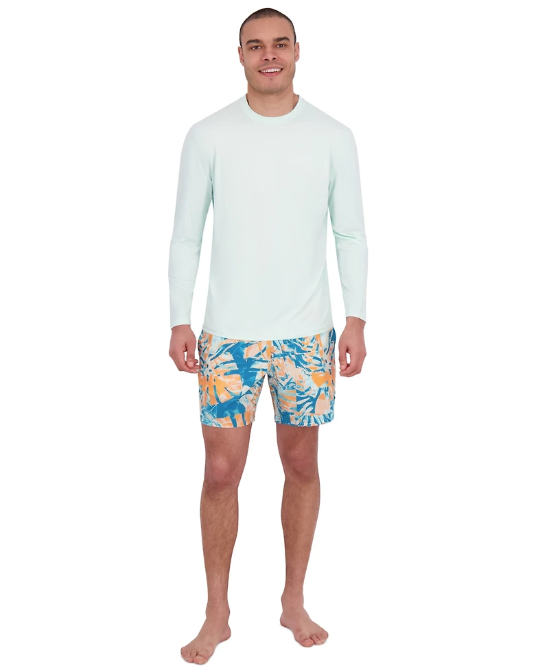 Spyder Men's Long-Sleeve Crewneck Rashguard