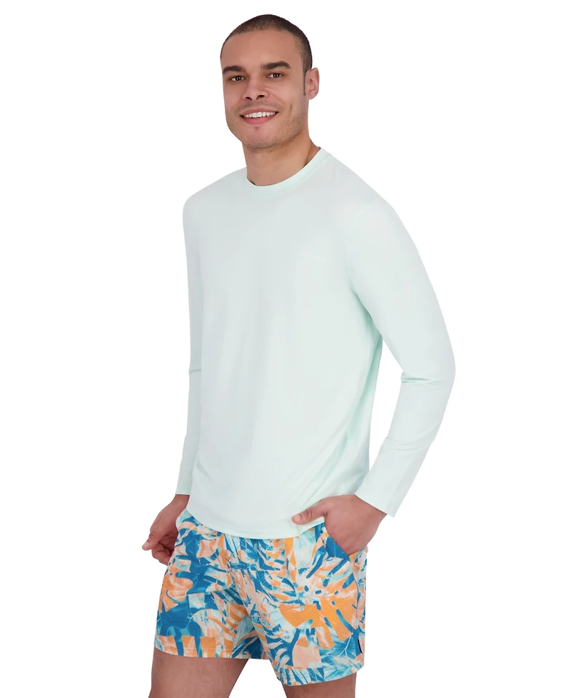 Spyder Men's Core Long-Sleeve Crewneck Upf 50+ Rashguard