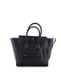 Pre-Owned Celine Mini Luggage Bag Grainy Leather