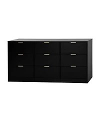 flynama Slim 5 Drawer Dresser Wood for Bedroom Living Room Small Space Storage