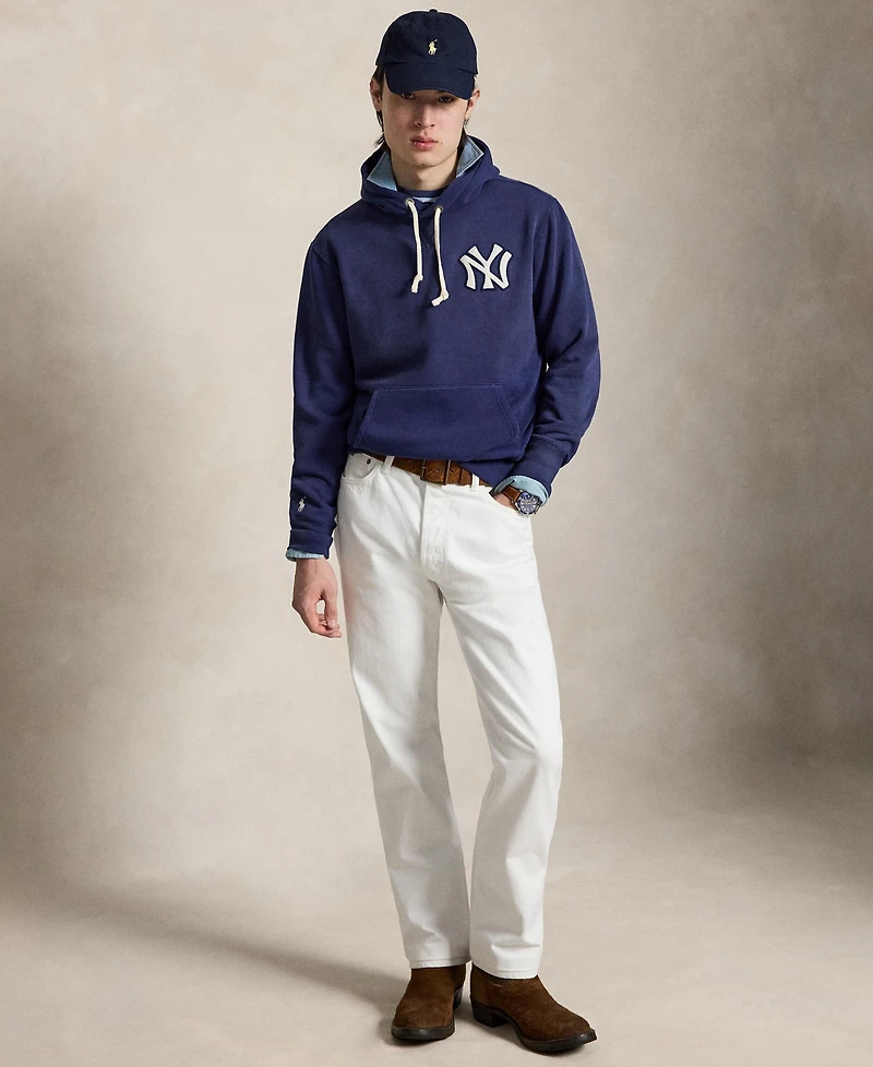 Polo Ralph Lauren Men's Yankees Logo Fleece Hoodie