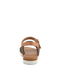 Spring Step Nihira Women's Flat Sandal with Tubular Leather Upper