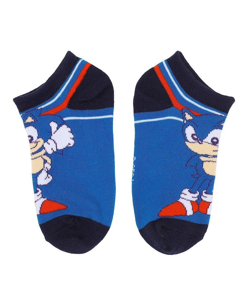 Sonic the Hedgehog Characters 6-Pack of Kids' Ankle Socks