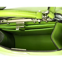 Pre-Owned Fendi Petite Peekaboo ISeeU Bag Leather